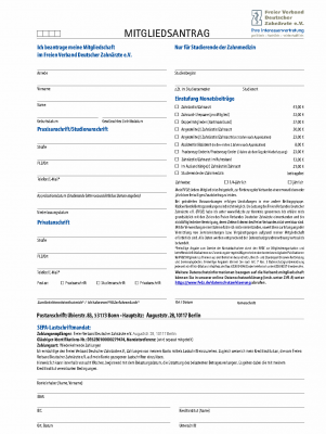 Download Mitgliedsantrag