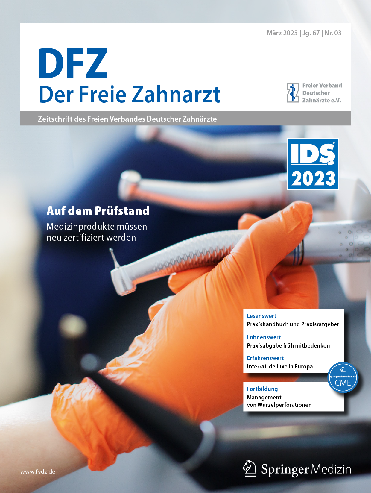 Titelcover Der Freie Zahnarzt